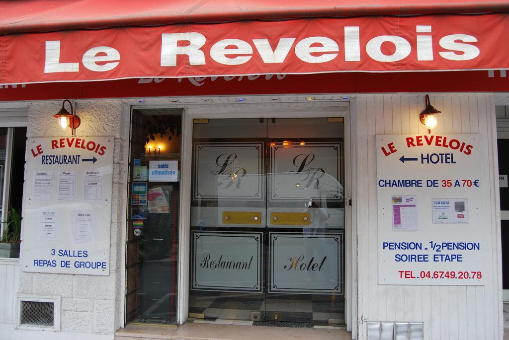 Le Revelois Restaurant Hotel Béziers Zewnętrze zdjęcie